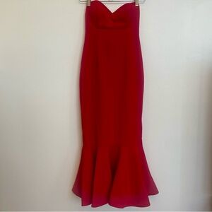 Elegant Red mermaid dress♥️
